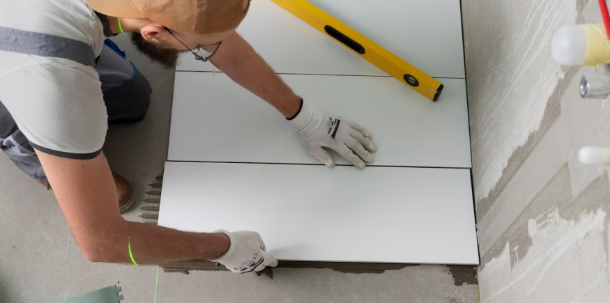 Bathroom Cabinet Installation